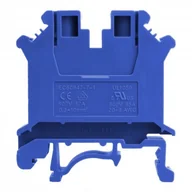 Kostki, złączki, wtyczki - Geberit DEGSON szynowa przelotowa niebieska śrubowa 10mm2 1P VDE UL 5736 PC10-01P-12-00A(H) - miniaturka - grafika 1