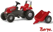Jeździki dla dzieci - Rolly Toys 800315 Traktor Rolly junior z przyczepą ROLLYTOYS.800315 - miniaturka - grafika 1