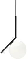Lampy sufitowe - Flos Ic S1 20 czarny lampa wisząca - miniaturka - grafika 1