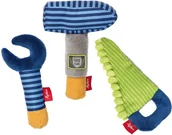 Maskotki i pluszaki - Sigikid PLUSZOWY ZESTAW NARZĘDZI z piszczałką Papa&Me SG 41676 - miniaturka - grafika 1