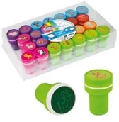 Artykuły biurowe - Fiorello Stempelki dla dzieci ZOO 26 szt. FIORELLO - miniaturka - grafika 1