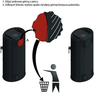 Ekoprojekt 300 Piec wolnostojący koza 10kW AB z panelami kaflowymi biały spełnia anty-smogowy 30065535 - Piece wolnostojące - miniaturka - grafika 11