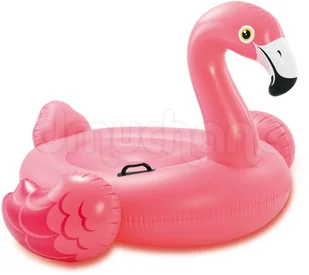 Intex Duży Materac Dmuchany Flaming INTEX 142x137 cm FLAMING INTEX 57558 - Materace dmuchane i koła do pływania - miniaturka - grafika 2