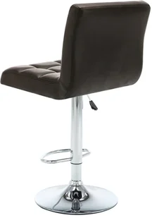 vidaXL Stołki barowe, 2 szt., brązowe, sztuczna skóra - Taborety i hokery - miniaturka - grafika 6