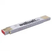 Poziomice, łaty, miary - WOLFCRAFT Miarka składana 2 m 5227000 WF5227000 - miniaturka - grafika 1