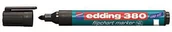 Markery do tablic - Edding Marker flipchart 1.5-3.0mm niebieski okrągły 380 - miniaturka - grafika 1