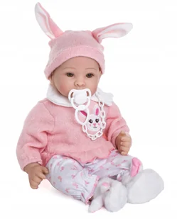 Interaktywna Lalka Bobas mówi pachnie smoczek 61 - Lalki dla dziewczynek - miniaturka - grafika 6