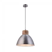 Lampy sufitowe - Leuchten Direkt Oświetlenie Leuchten-Direkt SAMIA Lampa Wisząca Siwy, 1-punktowy 11985-77 - miniaturka - grafika 1