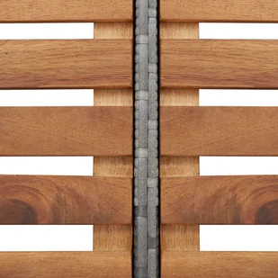 vidaXL Kwadratowa obudowa spa, szara, 268x268x55 cm, polirattan - Akcesoria do basenów - miniaturka - grafika 6