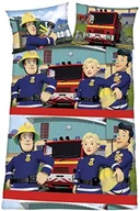 Pościel dla dzieci - Herding 2470328063412 pościel strażak sam, poszewka na poduszkę: 40 x 60 cm + poszewka na kołdrę: 100 x 135 cm, 100% bawełny, Renforce 2470328063412 - miniaturka - grafika 1