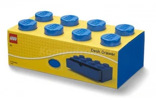 Lego PODWÓJNA SZUFLADA KLOCEK 8 WYPUSTEK NIEBIESKA 4021 - Wyposażenie pokoiku dziecięcego - miniaturka - grafika 2