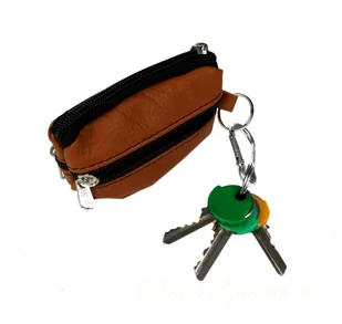 MAGRE (PL) Etui Na Klucze Kluczówka Duża Bombata Trzy Zamki MAGRE (PL) Skóra Naturalna "FRANEK" - Etui na klucze - miniaturka - grafika 7