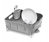 Suszarki do naczyń - Simplehuman Ociekacz do naczyń Compact szary - miniaturka - grafika 1