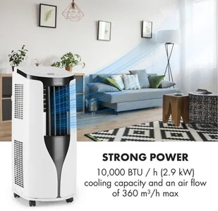 Klarstein New Breeze ECO mobilny klimatyzator 935 W 10.000 BTU/h (2,9 kW) A+ ACO6- - Klimatyzatory - miniaturka - grafika 3