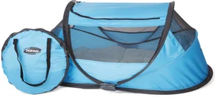 DERYAN Łóżeczko turystyczne BabyBox z moskitierą, niebieskie DERYAN - Łóżeczka i kojce - miniaturka - grafika 4