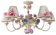 Lampy sufitowe - Light4home Żyrandol ROMANCE 5xE14/40W/230V - miniaturka - grafika 1