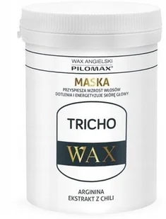 Wax Angielski Pilomax TRICHO MASKA PRZYSPIESZAJĄCA WZROST WŁOSÓW 240 ML - Maski do włosów Wax Angielski Pilomax TRICHO MASKA PRZYSPIESZAJĄCA WZROST WŁOSÓW 240 ML - Maski do włosów - miniaturka - grafika 2