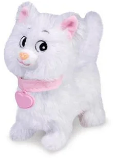 Artyk Kotek chodzący na smyczy biały Natalia - Zabawki interaktywne dla dzieci - miniaturka - grafika 3