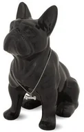 Dekoracje domu - Art Abi Decoration Figurka czarny duży PIES BULDOG 23x12x18 119313 - miniaturka - grafika 1