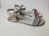 Buty dla dziewczynek - Wojtyłko Sandały dziewczęce 5S1149 srebrny roz 32 - miniaturka - grafika 1