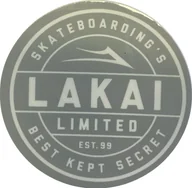 Dodatki do ubrań - LAKAI naklejka LAKAI CIRCLE STICKER ASS1 - miniaturka - grafika 1