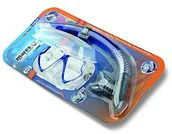 Maski do nurkowania - Mares dorosłych maska Plus snorkelowania zestaw Pure Vision, niebieski, dorośli 0792460080899 - miniaturka - grafika 1