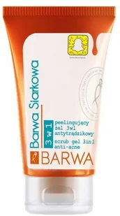 Barwa Barwa Peelingujący Żel 3w1 Antytrądzikowy BARWA-2893 - Żele do mycia twarzy - miniaturka - grafika 4