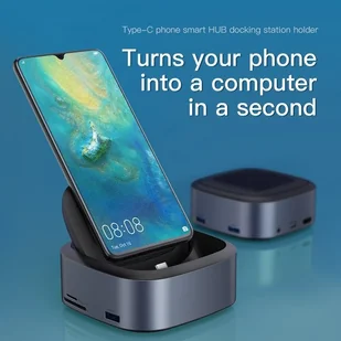 Wielofunkcyjna stacja ładowania telefonu 8w1 Usb C - Stacje dokujące do telefonów - miniaturka - grafika 10