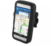 Uchwyty samochodowe do telefonów - Mobilari UNIWERSALNY UCHWYT NA TELEFON ROWEROWY MOTOCYKLOWY 6.3'' M111030 M111030 - miniaturka - grafika 1