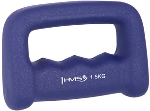 HMS Ciężarek o kształcie kastetu CK15 1,5 kg szary abisal-17-47-122 - Pozostały sprzęt siłowy - miniaturka - grafika 3