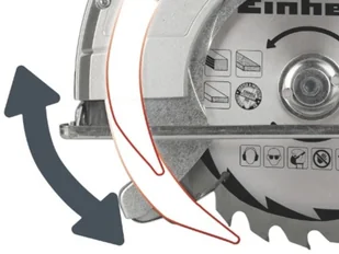 Einhell TH-CS 1400/1 (4330937 / 4006825593310) - Piły elektryczne - miniaturka - grafika 7