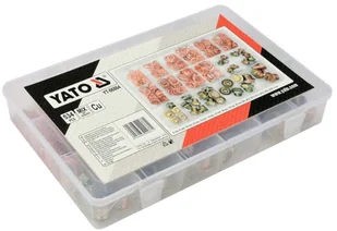 YATO Zestaw gwintów i podkładek do miski olejowej, 534 cz. YT-06864 TOYA S.A. - Uszczelki - miniaturka - grafika 2