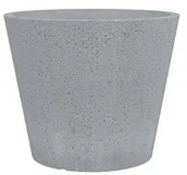 Donice - Scheurich Scheurich Donica C-CONE szary śr. 49 cm - miniaturka - grafika 1