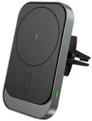 Uchwyty samochodowe do telefonów - TECH-PROTECT Uchwyt magnetyczny indukcyjny na kratkę - miniaturka - grafika 1