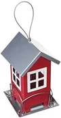 Klatki i wyposażenie dla ptaków - Trixie TX-55630 Bird Feeder 19 × 20 × 19 cm, Red/Silver - miniaturka - grafika 1