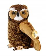 Maskotki i pluszaki - Deef Duża Maskotka Sowa Puchacz 30 cm Pluszak - miniaturka - grafika 1
