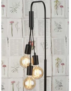 it's about RoMi It's About romi Oslo lampa stojąca, żelaza, 60 Watts, E27, czarna OSLO/F3/B - Lampy stojące - miniaturka - grafika 3