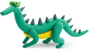 TM Toys Hey Clay Mega Dinos Masa plastyczna Ciastolina - Masy plastyczne - miniaturka - grafika 7