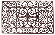 Wycieraczki - Esschert Design lh38 mata przed drzwi antyczny L mata przed drzwi, żeliwo, brązowa, 71,5 x 46 x 1,9 cm LH38 - miniaturka - grafika 1