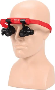 Yato LUPY Z OŚWIETLENIEM I UCHWYTEM NA GŁOWĘ POWIĘKSZENIE X10,X15,X20,X25 Yato YT-73840 - Mikroskopy i lupy - miniaturka - grafika 2