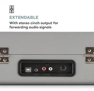 Auna Peggy Sue Srebrny (TT316) - Gramofony - miniaturka - grafika 5