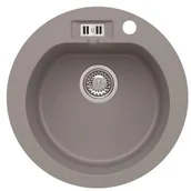 Zlewozmywaki - AXIS MALIBU 10 szary - miniaturka - grafika 1