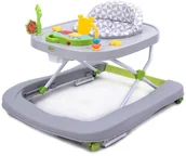 Chodziki - 4baby CHODZIK WALK'N PUSH GREY - miniaturka - grafika 1