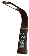 Orno lampka biurkowa LED Dolomit 5W 300lm 4000K brązowa budzik termometr kalendarz OR-LB-1533/BR OR-LB-1533/BR - Lampy stojące - miniaturka - grafika 2