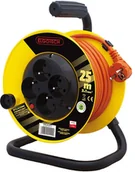 Przedłużacze i rozgałęźniki - HBF bębnowy Elgotech 4 gniazda 25 m z uziemieniem - miniaturka - grafika 1