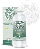 Kremy do twarzy - Rose alteya biorosen wodę bułgarskie certyfikowane duże opakowanie jak z epoki czysto naturalnie białą 500 ML 100% usda Organic- kwiaty z białych róż (Alba), uzyskiwane poprzez destylację z parą wod 010016 - miniaturka - grafika 1