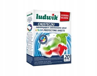 Ludwik 20 chusteczek do prania przeciw farbowaniu - Środki do prania - miniaturka - grafika 3
