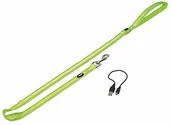 Smycze dla psów - Nobby Leine Flash Mesh lina świetlna L: 120 cm; S: 20 mm - miniaturka - grafika 1