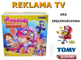 Tomy Gra Łakocie Chciwej Babci - Gry planszowe - miniaturka - grafika 2
