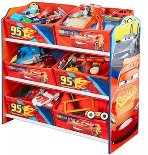 Worldsapart Worldsapart Półka z koszami na zabawki Cars - Auta - Półki i regały dla dzieci - miniaturka - grafika 6